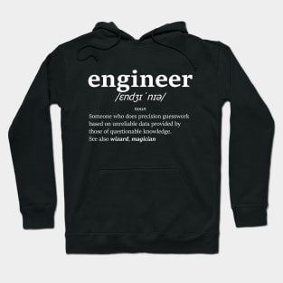 The definition of engineer (White) Hoodie